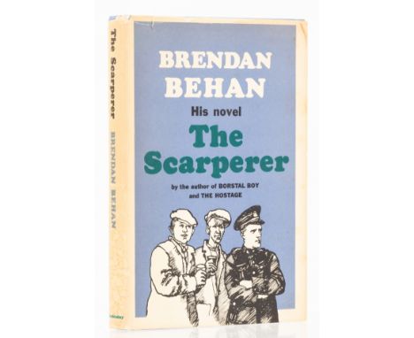 Kerouac (Jack).- Behan (Brendan) The Scarperer, first American edition, Jack Kerouac's copy with blind and ink stamps to fron