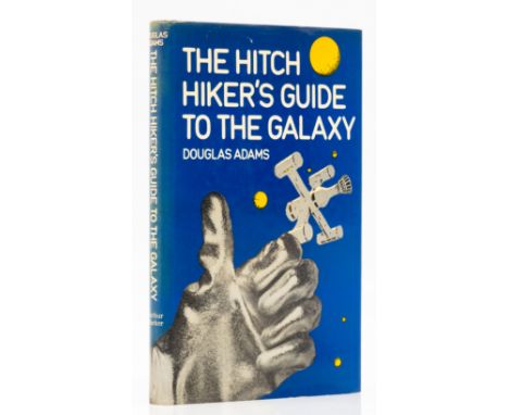Adams (Douglas) The Hitch Hiker's Guide to the Galaxy, first hardback edition, small stain to top edge, original boards, seco