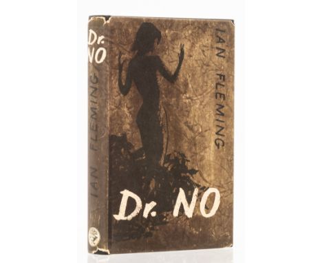 Fleming (Ian) Dr. No, original second state boards with&nbsp;silhouette in brown, spine lettered in silver, dust-jacket, fain