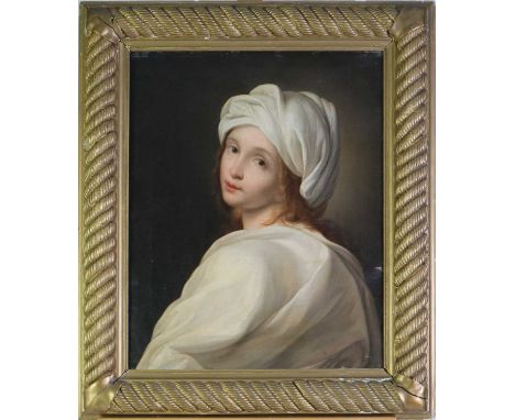 Continental School (Late 18th-19th Century) Portrait Beatrice Cenci after Guido Reni (1575-1642), oil on canvas, measurements