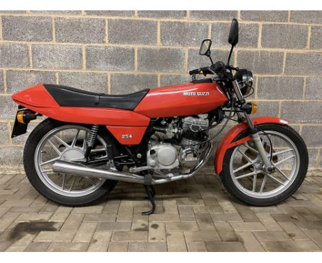 Rare little 4-cylinder Guzzi, 1 of only&nbsp;1,000 produced. This light, agile, naked, 'Quattro' was a market leader in perio