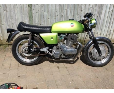 Partially restored 750 'Super Freni' which is 80% complete. Introduced in 1970-71, the 750SF featured a reworked frame, impro