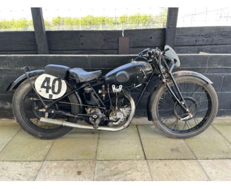 'Sports Special' with Classic TT provenance and Banbury Run eligible. Unrestored and fabulous patina Owned by Rudge enthusias