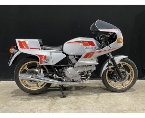 Evocative early-'80s Ducati styling and undoubtedly a future classic. Unrestored and mostly original condition. Recently runn