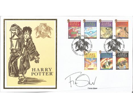 Fiona Shaw signed Harry Potter FDC. 17/7/2007 Bracknell postmark. Good condition. All autographs come with a Certificate of A