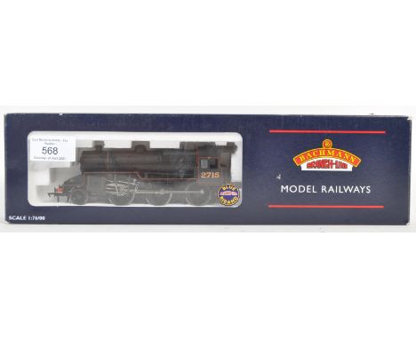 An original Bachmann made Branch Line 00 gauge model railway trainset locomotive engine No. 32-178 Crab loco 2715 LMS black l