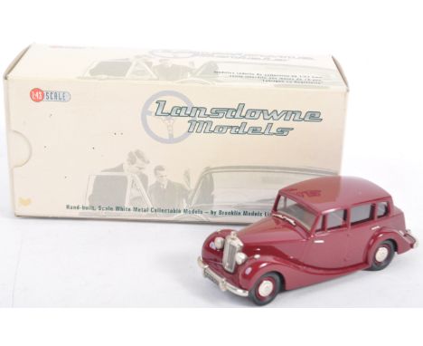 An original Lansdowne / Brooklin Models made 1/43 scale boxed diecast model car No. LDM 8A 1954 Triumph Renown MKII TDC Saloo