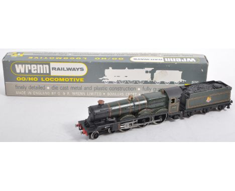 An original G&amp;R Wrenn made 00 gauge model railway trainset code 3 locomotive engine Swansea Castle British Railways 7008.