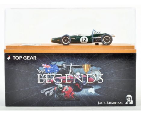 An original boxed Top Gear 1:43 scale precision diecast model racing car from the ' Legends ' series No. TGL01 Repco Brabham 