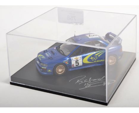 A Trofeu 1/43 scale precision diecast model Limited Edition Subaru - ' To Commemorate Subaru's 25th Win At The Rally Of Greec