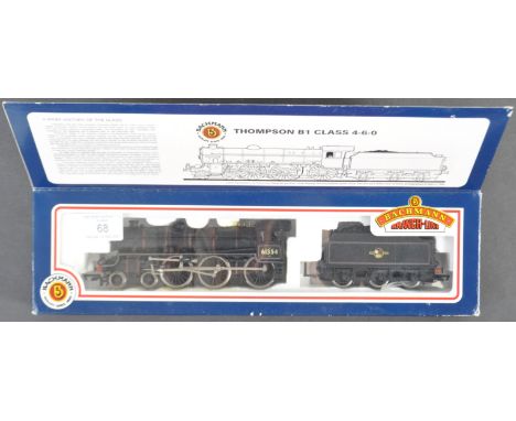 An original Bachmann made Branch Line 00 gauge model railway trainset locomotive No. 31-702 B1 61354 British Railways black e