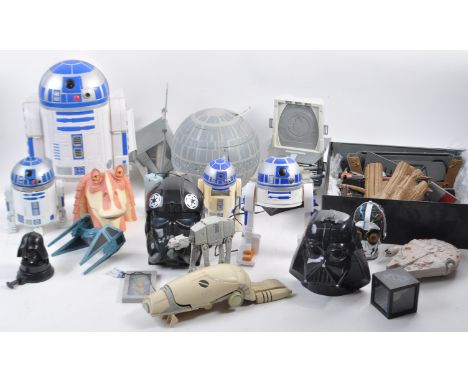 A large collection of original retro vintage Galoob &amp; Kenner made Star Wars action figure playsets &amp; vehicles to incl