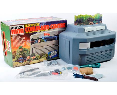 An original vintage Palitoy made Action Man ' Electronic Command Centre ' playset. Appears to be largely unused, with electri