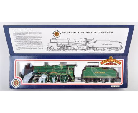 An original Bachmann made Branch Line 00 gauge model railway trainset locomotive engine No. 31-401 Lord Nelson 864 Sir Martin
