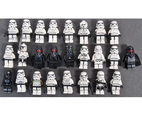 Lego Minifigures - Lego Star Wars - Stormtroopers and Imperial Guards - a collection of x25 original Lego Star Wars Stormtroo