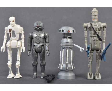 Star Wars Action Figures - a collection of x4 original vintage loose Kenner / Palitoy made Star Wars action figures - all dro