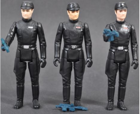 Star Wars Action Figures - a collection of x3 original vintage loose Kenner / Palitoy made Star Wars action figures, all Impe