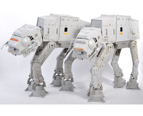 Two original vintage Kenner / Palitoy made Star Wars action figure playset&nbsp; AT-AT. The playsets containing the side guns