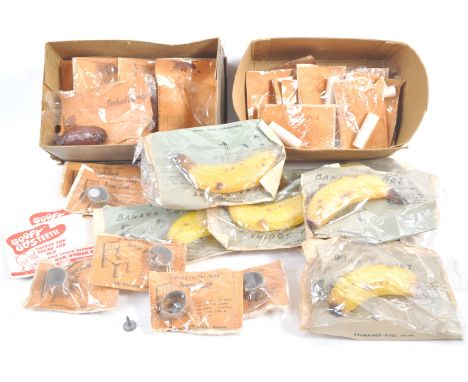 A humorous collection of original vintage c1950s ' Browning's of Hull ' made rubber related practical jokes / gags / tricks. 