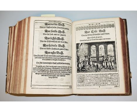 Adam Olearius, "Vermehrte newe Beschreibung der Muskowitischen und Persischen Reyse", 1656 , beigebunden "Persianischer Rosen