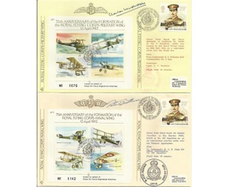  Joint Services Fighters signed cover collection. Complete set of all 25 VIP signed ones Each cover commemorates a Battle, Sq