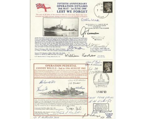  Navy signed cover collection. Many albums of official Navy covers, many hundreds of autographs of WW2 veterans. Many covers 