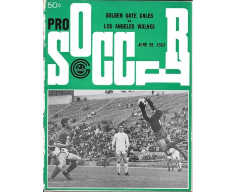 1967 ADO THE HAGUE V WOLVES FRIENDLY PLAYED IN USA
Billed as Goldon Gate Gales ( ADO ) v Los Angeles Wolves ( Wolverhampton W