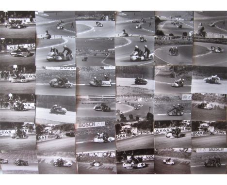 MOTORCYCLING - 36 BRANDS HATCH VINTAGE SIDECAR PHOTOGRAPHS
7 x 5 inch. All from original negatives. 