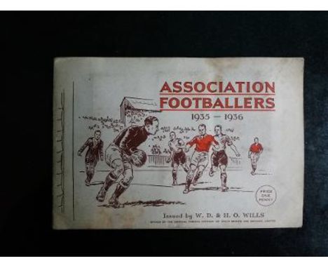 ASSOCIATION FOOTBALLERS CIGARETTE CARDS - FULL SET OF 50
By Wills Cigarettes 1935 full set of 50.