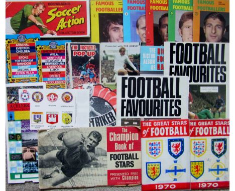 COLLECTION OF VINTAGE FOOTBALL ITEMS PRESENTED WITH COMICS
Intersting items in this Lot