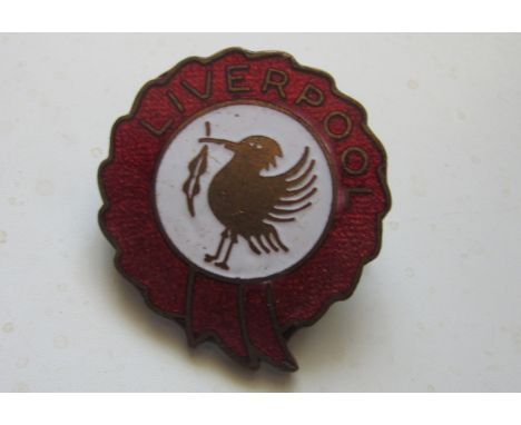 LIVERPOOL VINTAGE COFFER BADGE