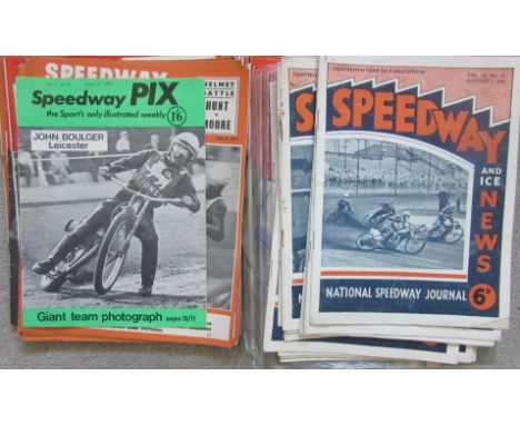 SPEEDWAY - COLEECTION OF VINTAGE MAGAZINES X 65
Mixed conditions but all fair / good