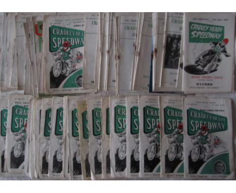 SPEEDWAY - VINTAGE CRADLEY HEATH PROGRAMMES
A quantity.