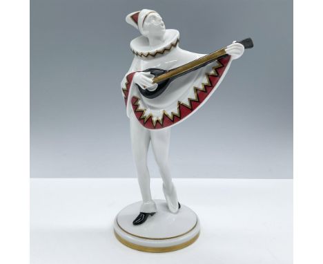 Limited edition of the Archive Collection. Features a white glossy figurine, decorated with red and black colors, completed w