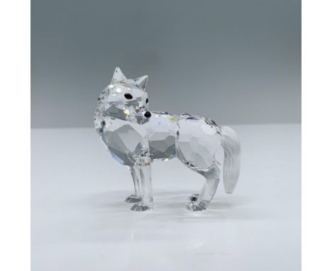 Part of Silver Crystal collection this beautifully made wolf comes with a frosted tail. This item has its original box. Box m