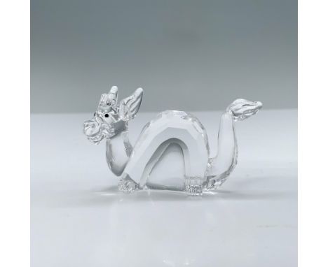 Lead crystal part of the Chinese Zodiacs collection and is made from clear crystal with jet crystal eyes. Swarovski swan mark