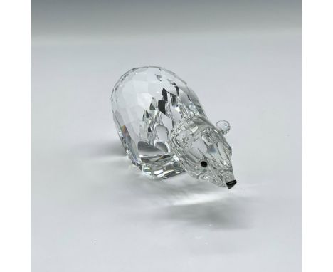 Part of the Kingdom of Ice and Snow series, made with jet crystal eyes and clear faceted crystal body. Signed and dated by ar