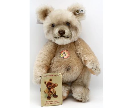 Steiff-Jackie Replica 1953. Art.-Nr. 0190/35, Ex. 2.532 der limitierten Auflage aus dem Jahr 1988. Mit K, F und S. Nahezu unb