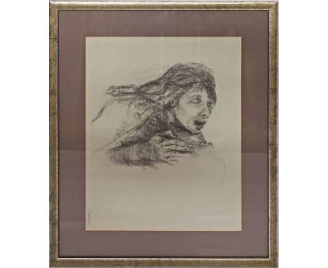Timner, Carl (1933 Berlin 2014) Liebespaar. Kohlezeichnung, re. u. sign. und dat. (19)76. 48x 59 cm. PP., R.