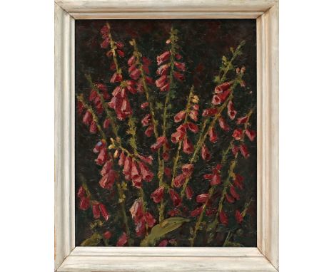 Losito, Luigi (1905 Bari, Italien - Berlin 1992) Fingerhut. Öl/Platte, re. u. sign. Ca. 51x 41 cm. R. 