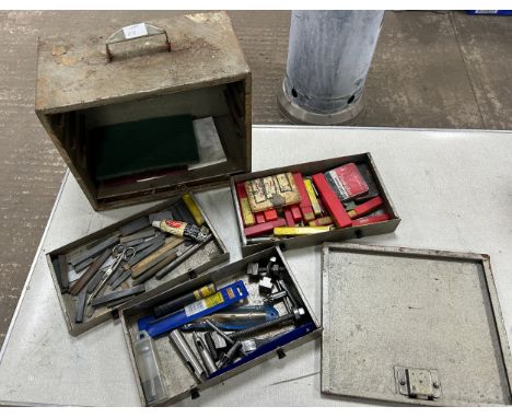 Enginers tool chest with contents 