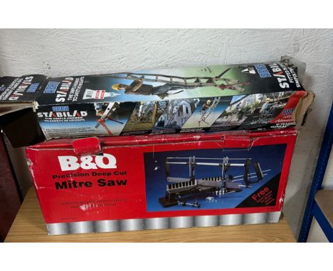 Ladder safe and a BQ Mitre saw 
