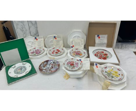 Selection of vintage collectors plate to include ' The Royal British Legion' etc some with COAS 