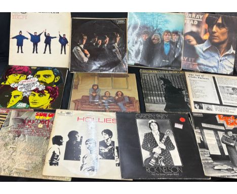 Selection of records to include Rolling Stones, The Beatles various 60/70's