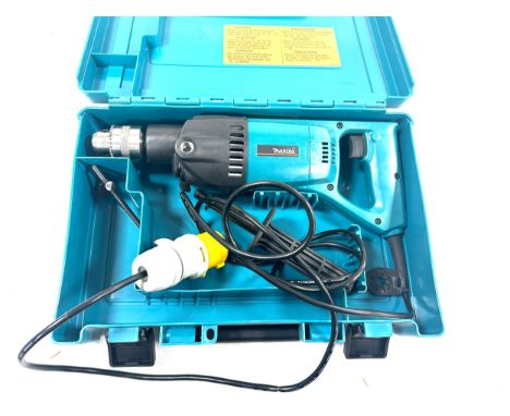 Cased Makita MK15 8jd 850w drill, working order