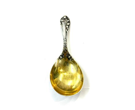 Antique silver Caddy spoon, total weight 12 grams