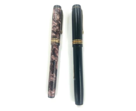 Two vintage Conway Stewart Fountain pens 