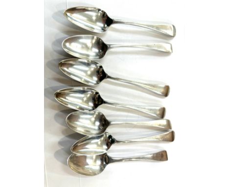 Selection of vintage tea spoons total weight 168grams 