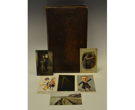 Postcards - various including Army Mess tent with native chief;  Bridlington, comical, etc