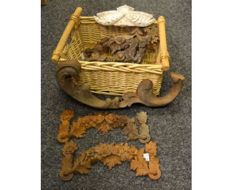 Architectural Salvage - carvings and crestings, various
